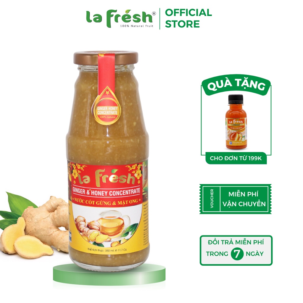 Gừng Mật Ong Lafresh Đà Lạt 350ml