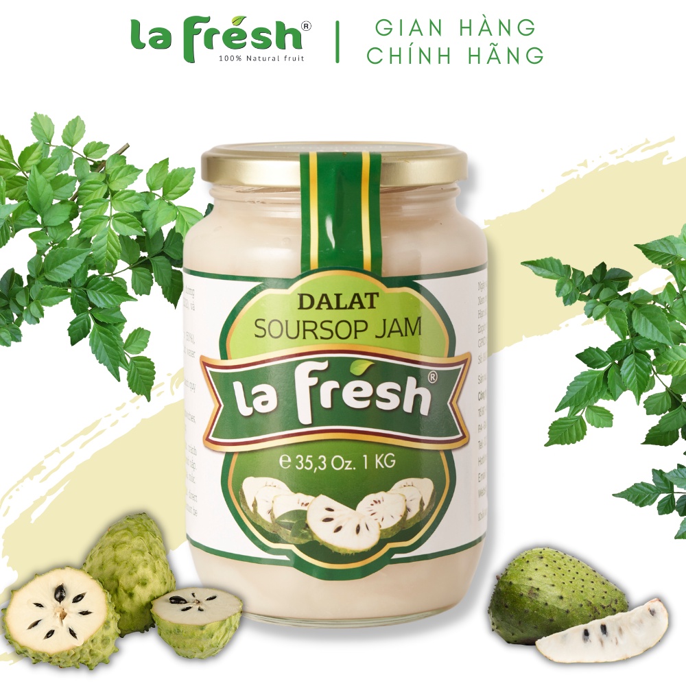Combo mứt mãng cầu và sinh tố Lafresh Đà Lạt
