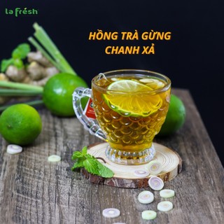 Nước cốt Chanh sả Lafresh Đà Lạt 650ml - Pha trà , giải nhiệt