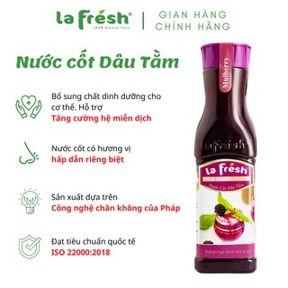 Nước Cốt Dâu Tằm LaFresh Chai 650ml - Pha chế nhanh tại nhà