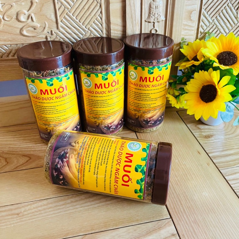 MUỐI NGÂM CHÂN THẢO DƯỢC HANACARE - THẢO DƯỢC NGÂM CHÂN KHỬ MÙI HÔI THƯ GIÃN 1000G