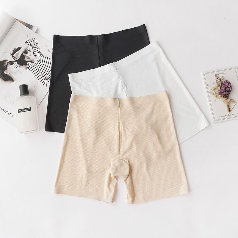 Quần Lót Boxer Siêu Mỏng Không Đường May Chống Chói Thoáng Khí Thời Trang Mùa Hè Cho Nữ