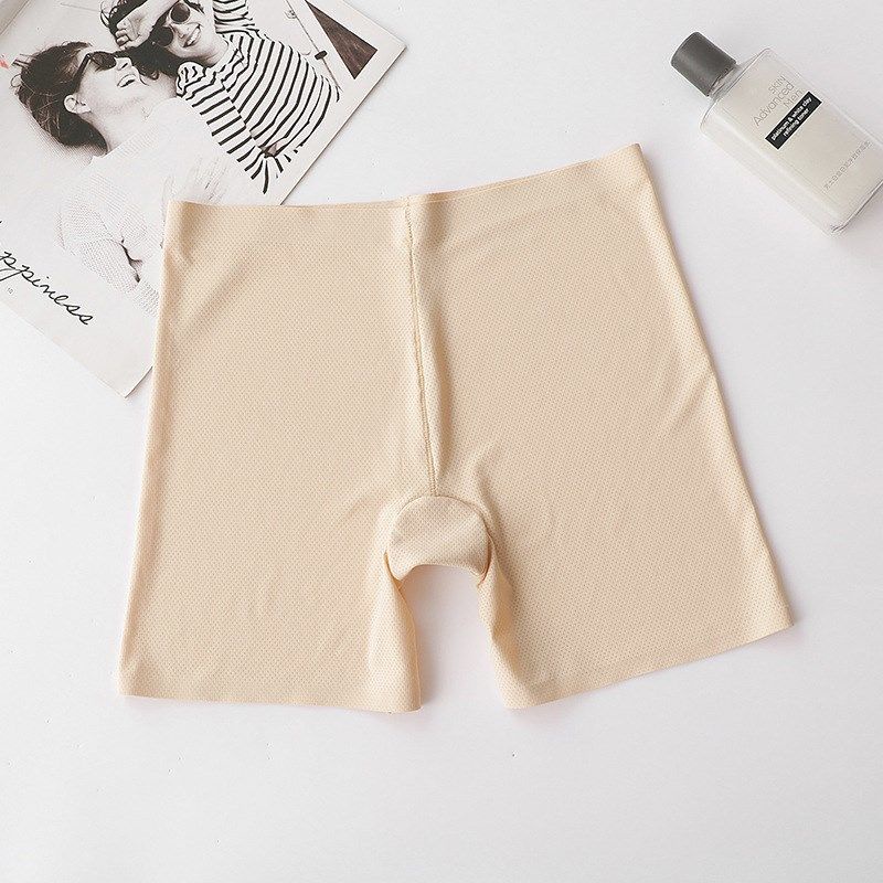 Quần Lót Boxer Siêu Mỏng Không Đường May Chống Chói Thoáng Khí Thời Trang Mùa Hè Cho Nữ
