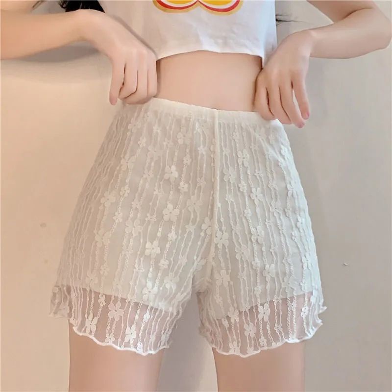 Quần An Toàn Mặc Váy Viền Ren An Toàn Phong Cách Nhật Bản Thời Trang Mùa Hè Hàng Mới Dành Cho Bạn Nữ Sinh