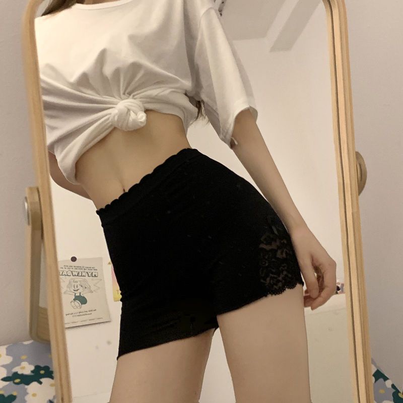 Quần Bảo Hộ An Toàn Ngắn Mỏng Màu Đen Chống Chói Chống Chói Chống Văng Phong Cách Mùa Hè Cho Nữ