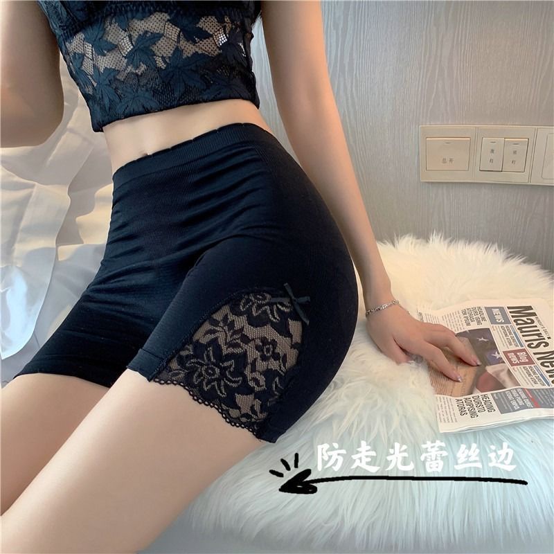 Quần Bảo Hộ An Toàn Ngắn Mỏng Màu Đen Chống Chói Chống Chói Chống Văng Phong Cách Mùa Hè Cho Nữ