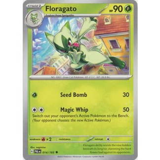 Thẻ Bài Pokemon Floragato - 014/193 - Uncommon