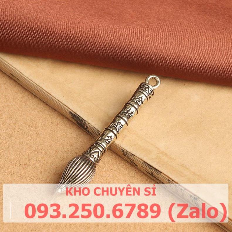 Bút Văn Xương bằng đồng thau , Bút Cổ Ông Đồ Đem Lại May Mắn Công Danh Sự Nghiệp, có thể treo móc khóa