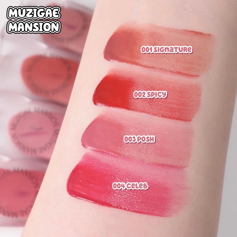 Son tint dạng kem thuần chay Muzigae Mansion Objet Water