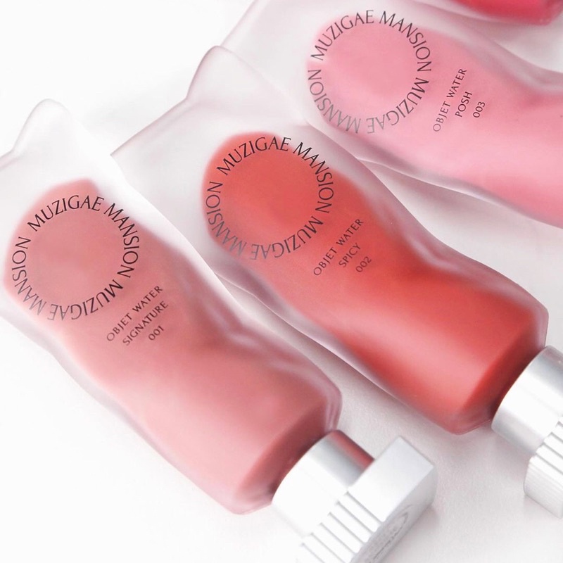 Son tint dạng kem thuần chay Muzigae Mansion Objet Water