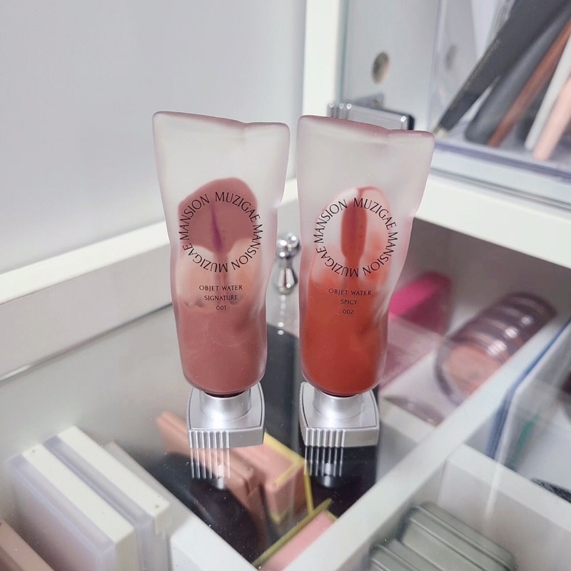 Son tint dạng kem thuần chay Muzigae Mansion Objet Water