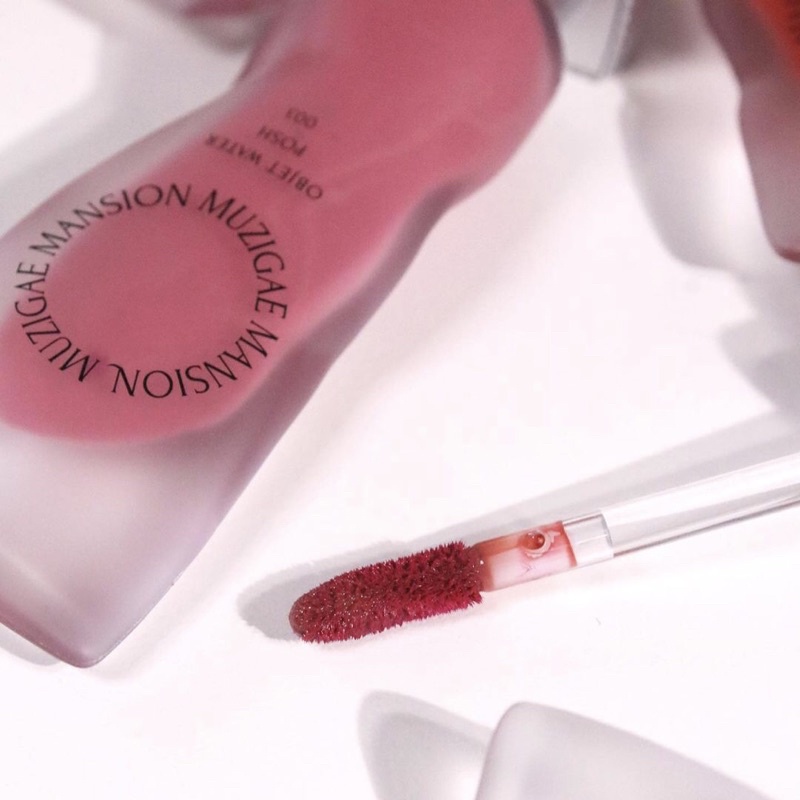 Son tint dạng kem thuần chay Muzigae Mansion Objet Water