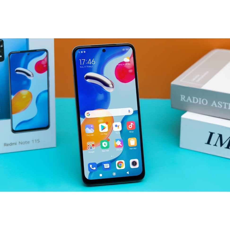 Điện thoại Xiaomi Redmi Note 11S - Hàng Chính Hãng, Cấu Hình Cao,Pin Khủng, Chụp Ảnh Siêu Đẹp