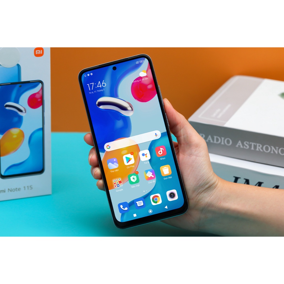 Điện thoại Xiaomi Redmi Note 11S - Hàng Chính Hãng, Cấu Hình Cao,Pin Khủng, Chụp Ảnh Siêu Đẹp