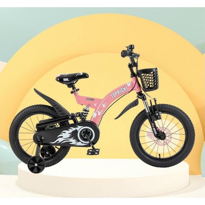 Xe đạp 16 inch TOPRIGHT cao cấp Topright Small Famillir cho bé trai bé gái LH Ngay ạ