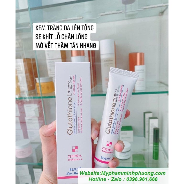 Kem Dưỡng Melasma - X 3D Glutathione Tone Up Cream 45ml