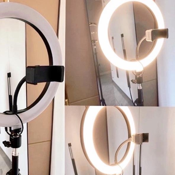 Đèn Livestream Size 36CM Chân 2 Mét Hoco