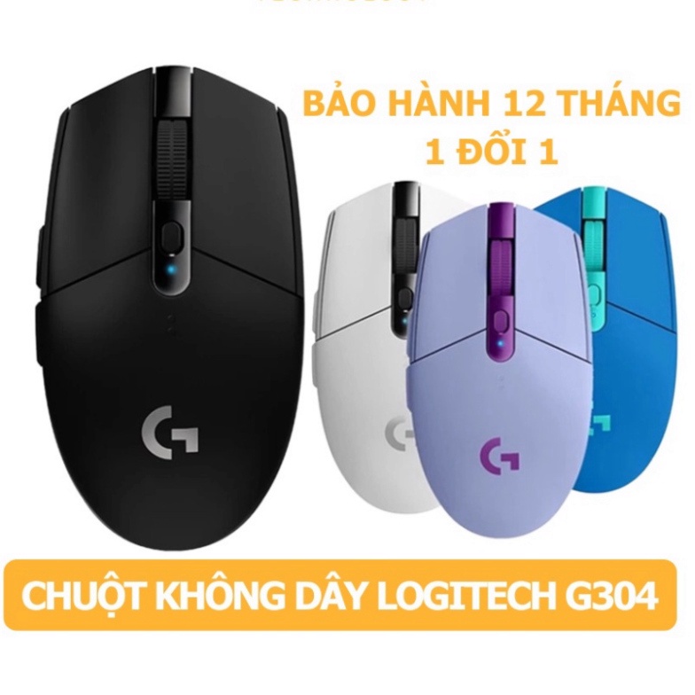 Chuột không dây Logitech G304 OEM Gen2 4000 DPI sang trọng tiết kiệm pin phù hơp làm việc văn phòng chơi game new New HO | BigBuy360 - bigbuy360.vn