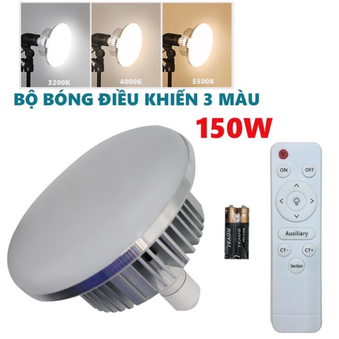 Bóng đèn led nấm nhiều chế độ màu 85w,150w siêu sáng