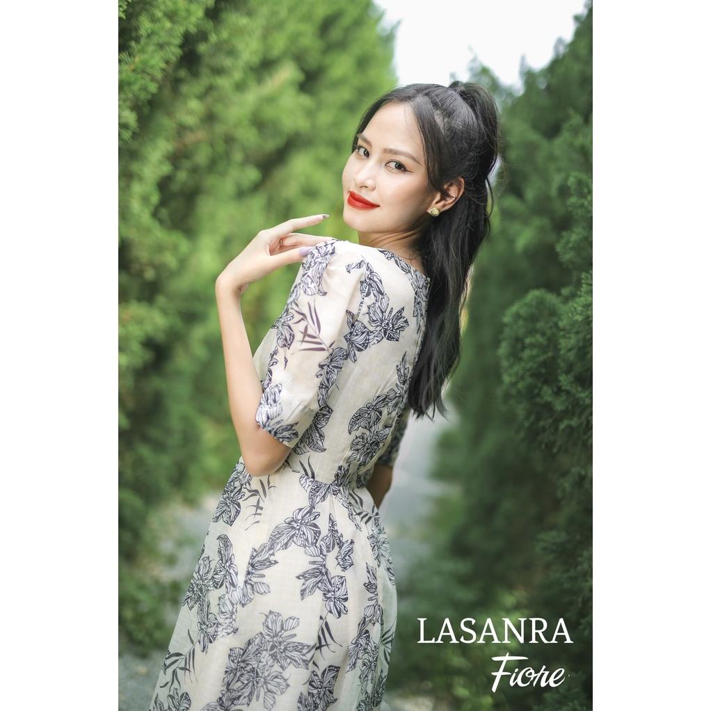 [KUSA STORE] Váy voan hoa, dự tiệc, dạo phố. Váy vintage kiểu. Thiết kế bởi Lasanra