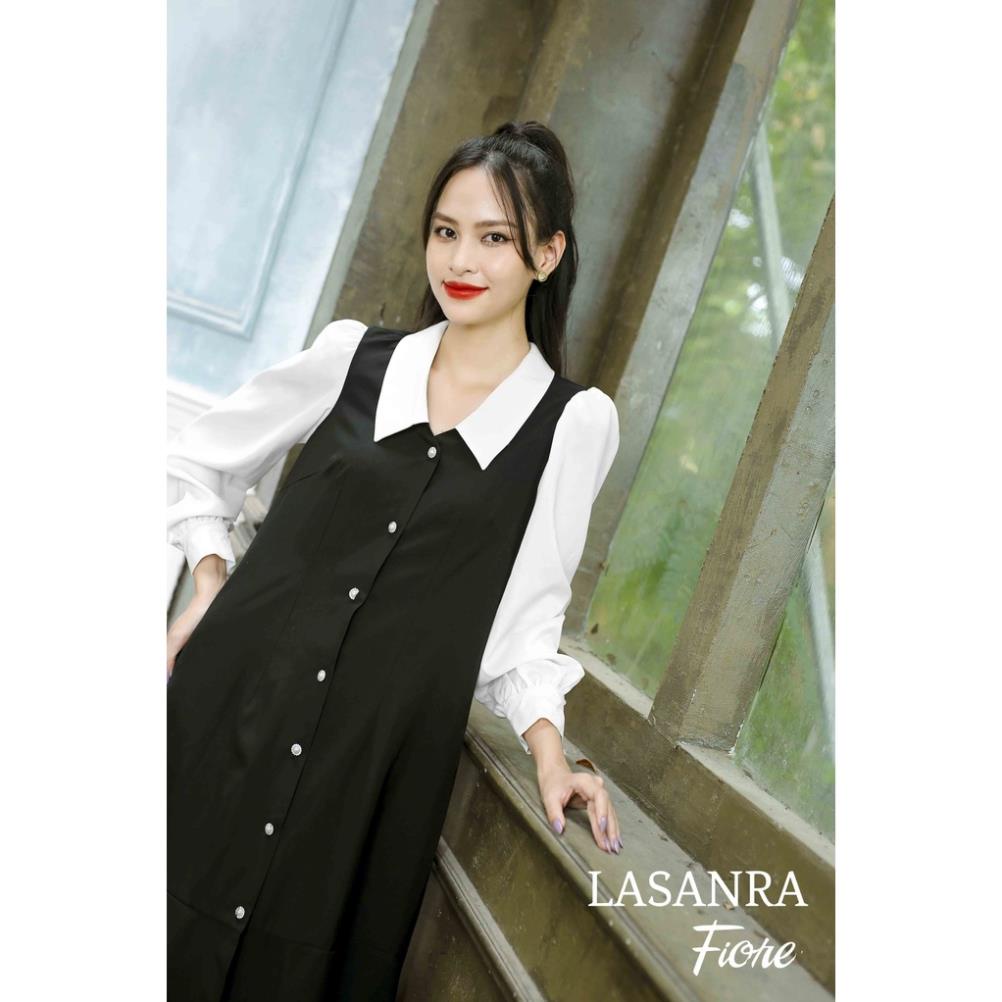 [KUSA STORE] Váy sơ mi công sở dáng dài. Váy Lasanra thiết kế | BigBuy360 - bigbuy360.vn
