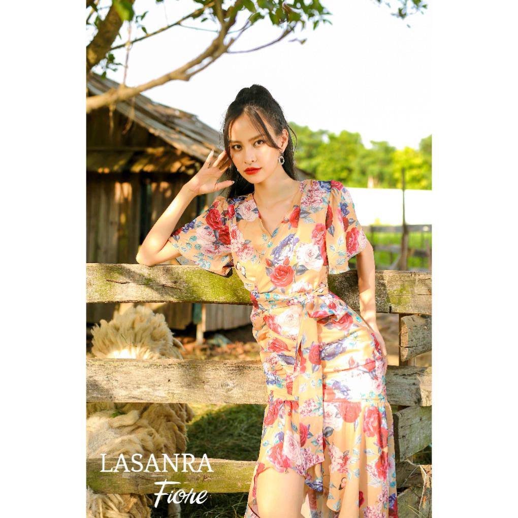 [KUSA STORE] Váy voan hoa, dự tiệc, dạo phố. Váy thiết kế bởi Lasanra | BigBuy360 - bigbuy360.vn