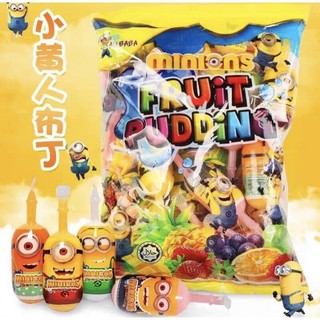 Thạch trái cây Fruit Pudding Minion gói 800gr (23cái)