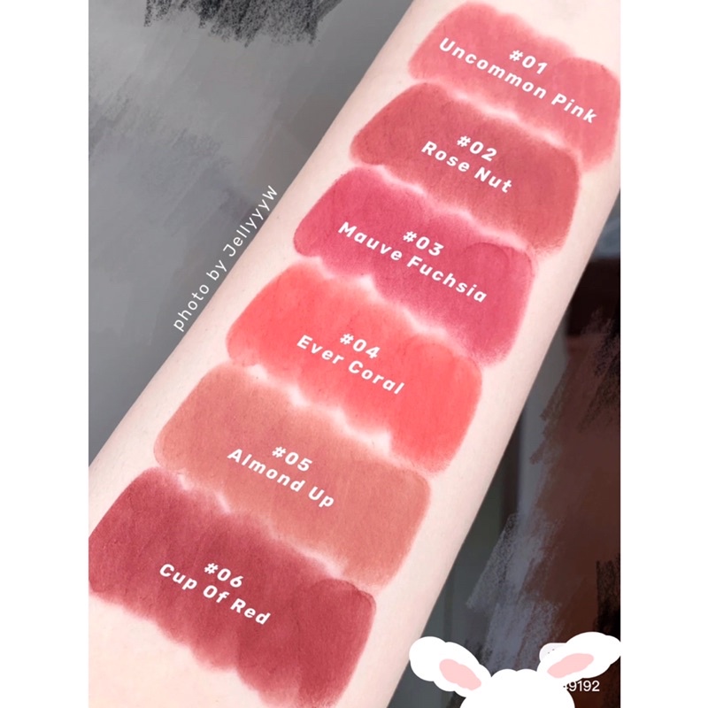 [01-11] Son thỏi lì chuẩn màu Clio Chiffon Mood Lip Sweet Pleasure Edition