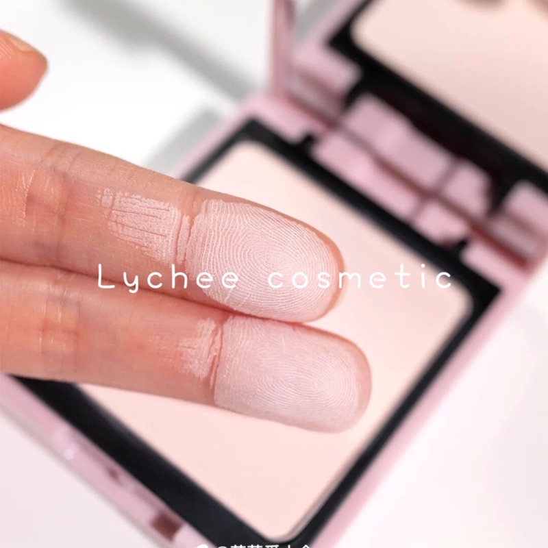 Phấn phủ dạng nén kiềm dầu kèm bông phấn Milk touch