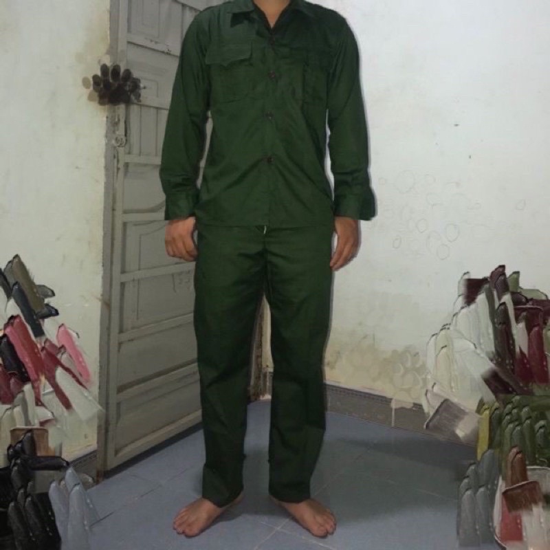 Quần Áo Bảo Hộ Lao Động Vải Kaki