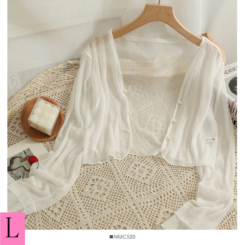 Áo Khoác Cardigan Mỏng Phong Cách Phương Tây Thời Trang Mùa Hè Hàng Mới 2023