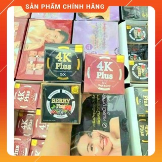 Kem xóa nám, xóa thâm, xóa mụn, trắng da 4k plus berry plus 5x thái
