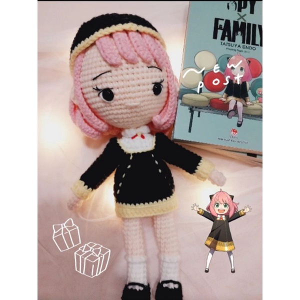 Búp bê len Anya Forger trong anime Spy×Family_Doll anime