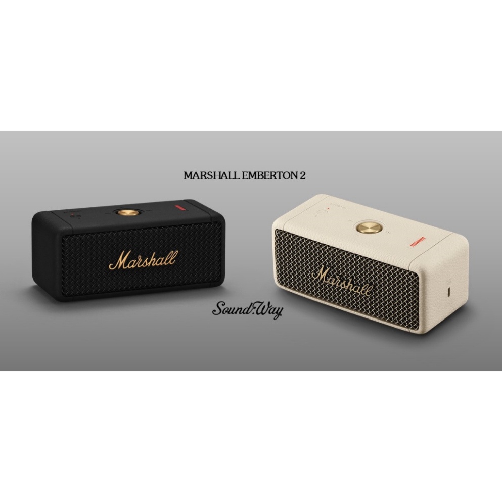 Loa bluetooth Marshall Emberton phiên bản 2023 chính hãng,loa không dây M2 20w pin trâu âm thanh chất lượng chống nước H