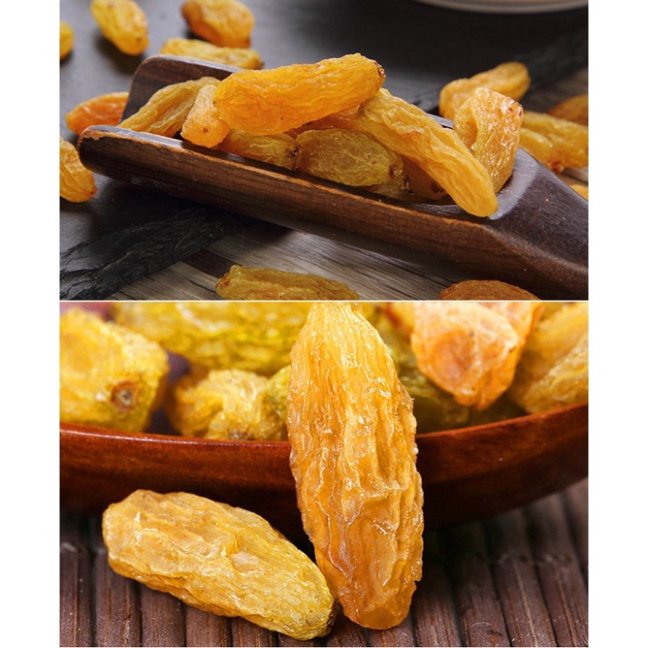 500Gram Nho Khô Vàng Ấn Độ Dẻo Ngọt Thơm Ngon