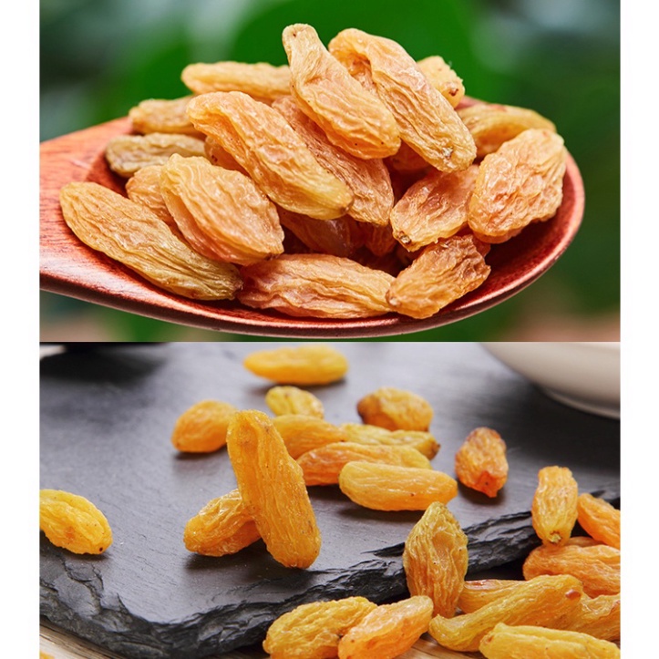 500Gram Nho Khô Vàng Ấn Độ Dẻo Ngọt Thơm Ngon