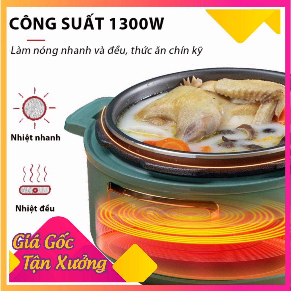 [Chính Hãng] [Chính Hãng] [Hàng Chính Hãng] Nồi Có Hình Thức Nầm Điện Đazinăng Venko - Hàm Lượng 4 Lít - Lãnh Đạo Tiếng