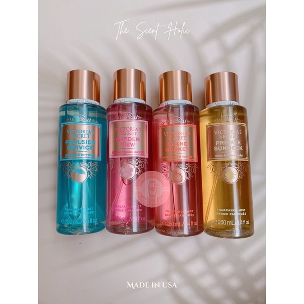 BST Sunlit Resort - Victoria’s Secret Bodymist - Xịt thơm cơ thể Pool Service Garden View Private Sundeck