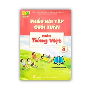 Sách - Phiếu bài tập cuối tuần môn Tiếng việt lớp 4