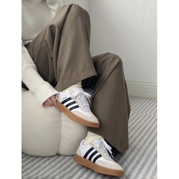 Giày Adidas Neo Gradas "white Black Gum" Fw3378