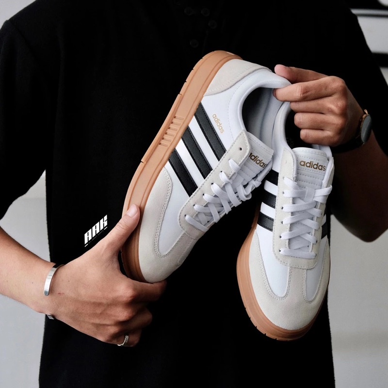 Giày Adidas Neo Gradas "white Black Gum" Fw3378