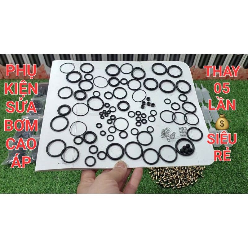 Siu Bơm, Gioăng Sim Bơm Tay Cao Áp Thay 5 Lần