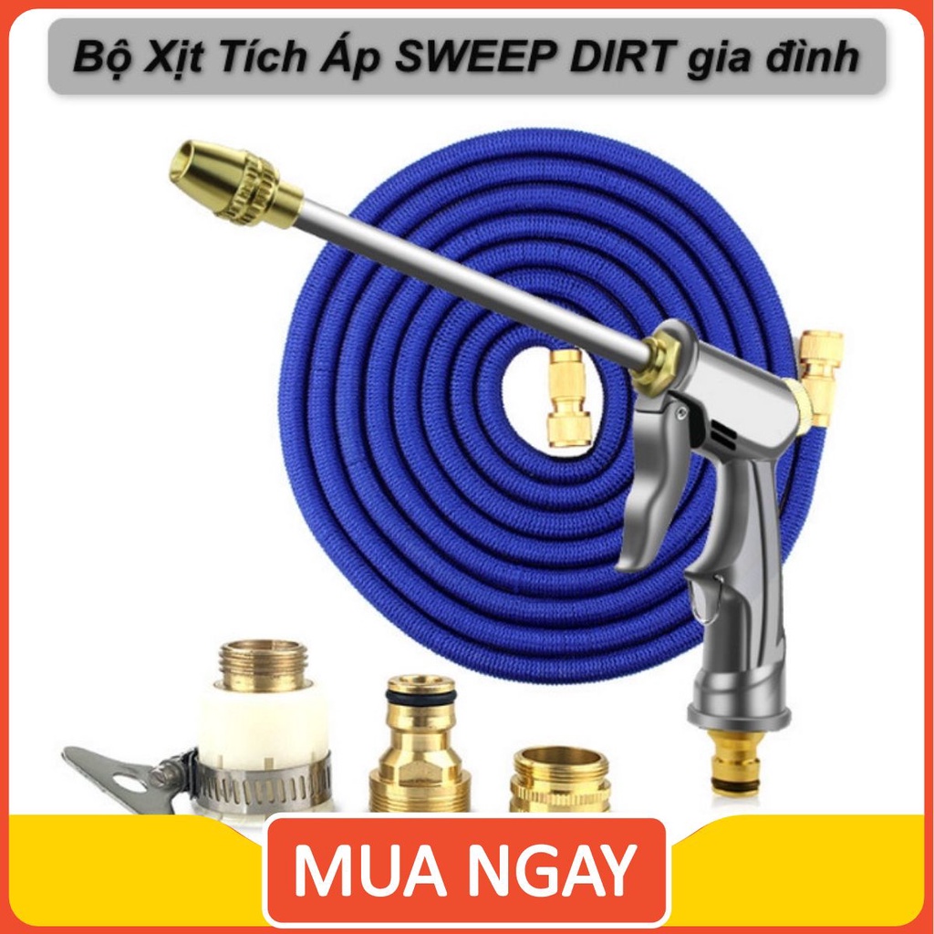 Bộ Xịt Nước Tăng Áp SWEEP DIRTHanrui VN 10m 7,5m Home Taste Kitchen Choice