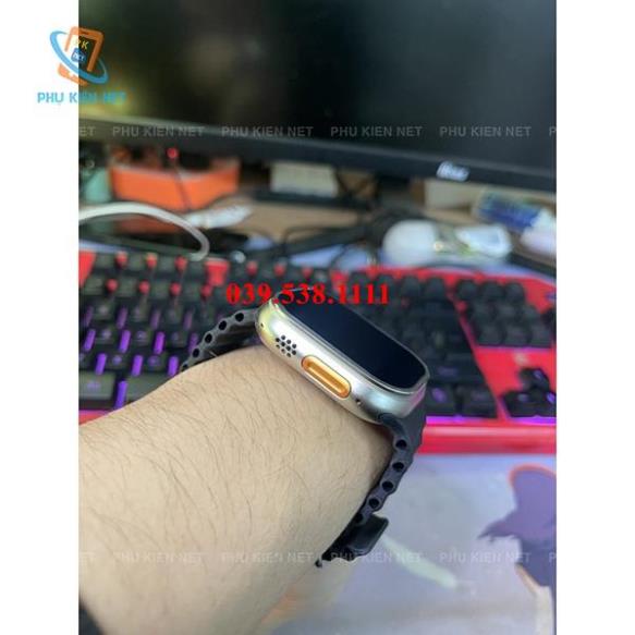 Đồng Hồ Thông Minh H11 Ultra Pro, Viền Mỏng, Đo Nhịp Tim, Điện Tim Đồ, Có Đèn Flash, Kháng Nước