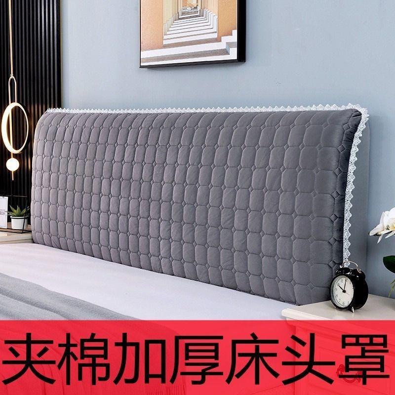 Vỏ Bọc Đầu Giường Chất Liệu Dày Dặn Mềm Mại Co Giãn Tốt