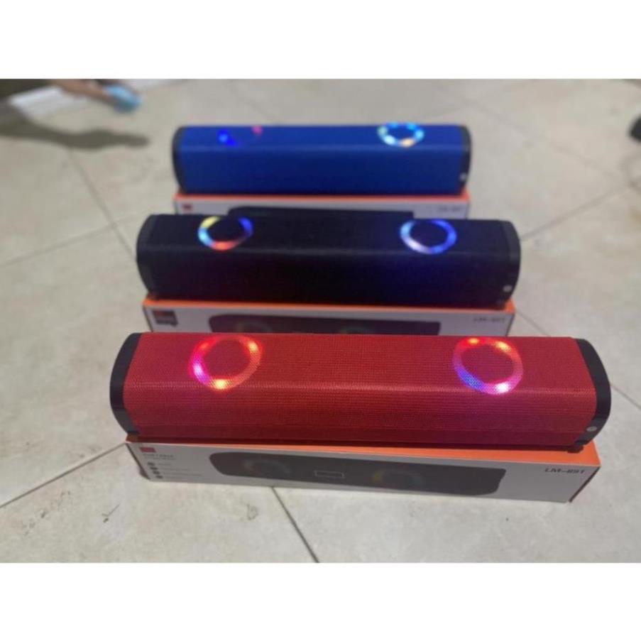 Loa Bluetooth LM -891 không dây có đèn nháy, bass đập cực mạnh bảo hành 12 tháng
