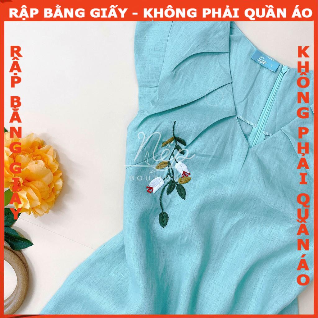 Rập giấy may đầm mã 1663