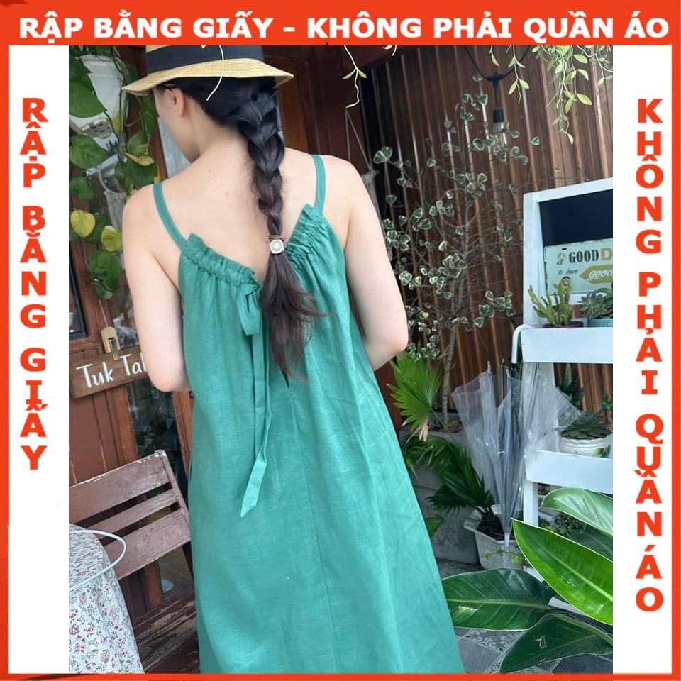 Rập giấy may đầm yếm mã 473 - Bản vẽ