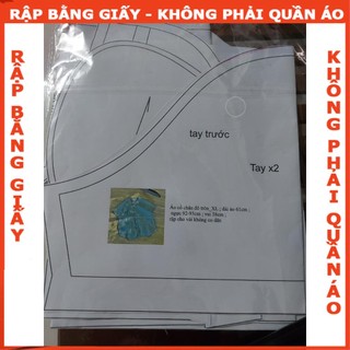 Rập giấy A0 may áo mã 264