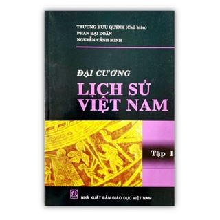 Sách - đại cương lịch sử việt nam tập 1